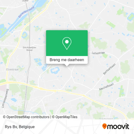 Rys Bv kaart