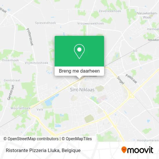 Ristorante Pizzeria Lluka kaart