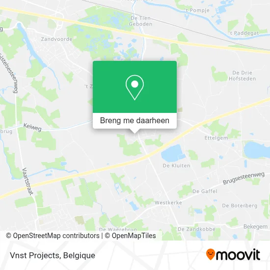 Vnst Projects kaart