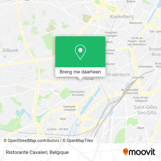 Ristorante Cavaleri kaart
