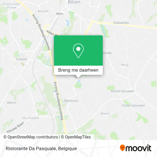 Ristorante Da Pasquale kaart