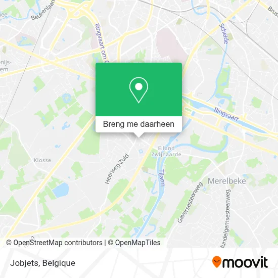 Jobjets kaart