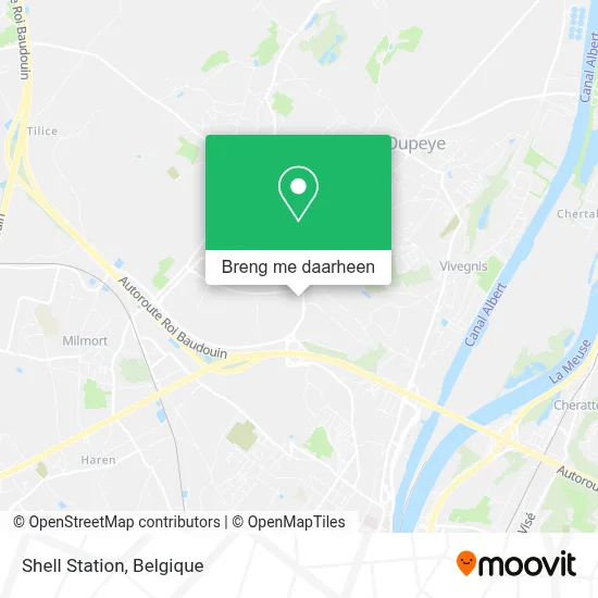 Shell Station kaart