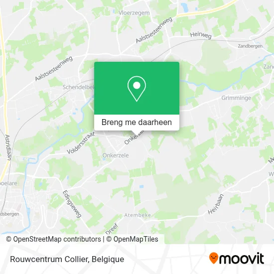 Rouwcentrum Collier kaart