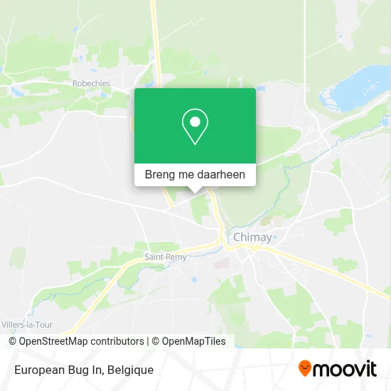 European Bug In kaart