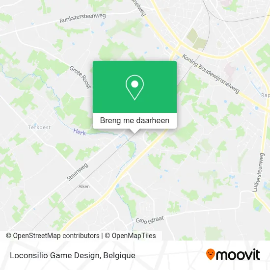 Loconsilio Game Design kaart