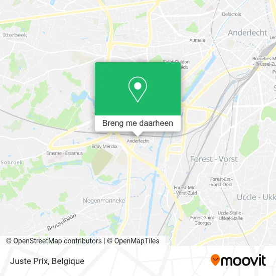 Juste Prix kaart
