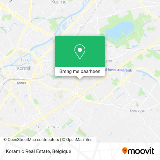 Koramic Real Estate kaart