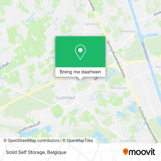 Solid Self Storage kaart