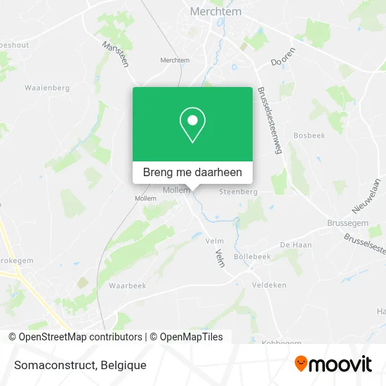 Somaconstruct kaart