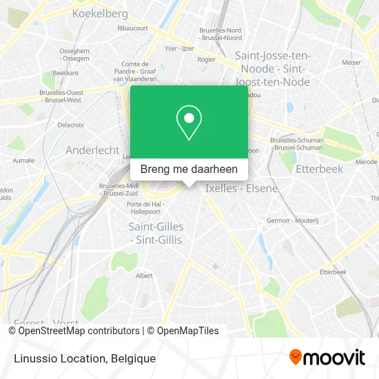 Linussio Location kaart
