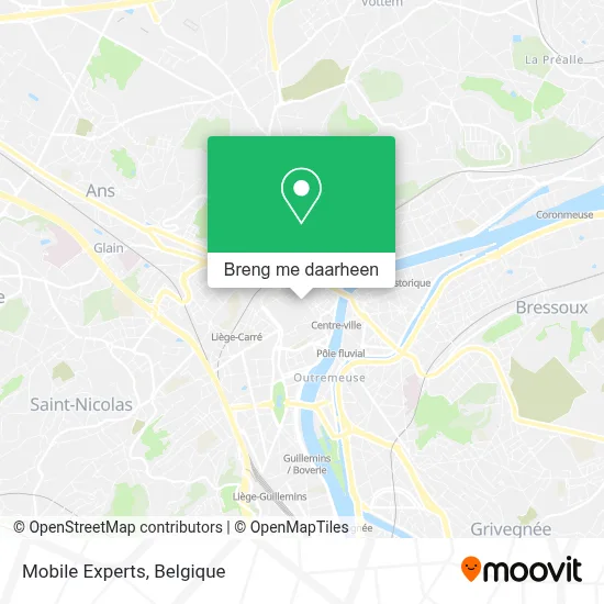 Mobile Experts kaart