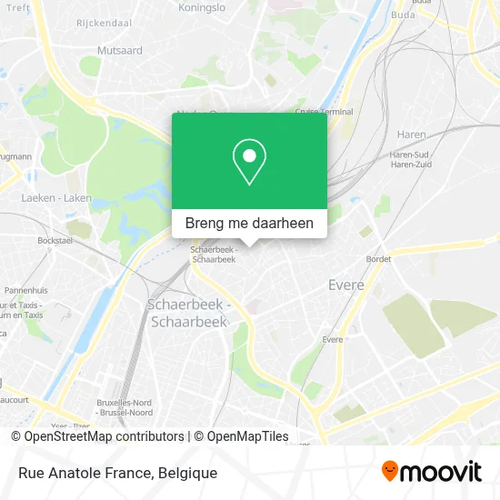 Rue Anatole France kaart