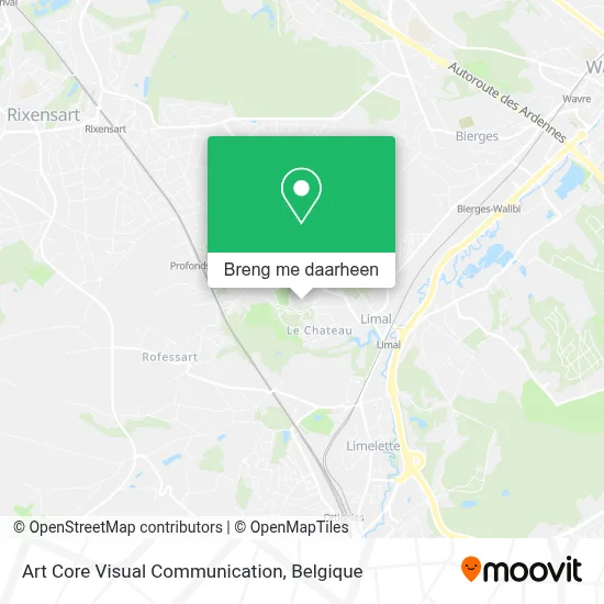 Art Core Visual Communication kaart