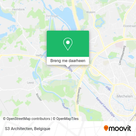 S3 Architecten kaart