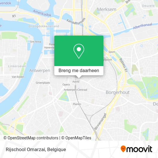 Rijschool Omarzai kaart