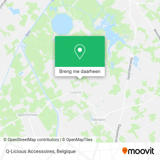 Q-Licious Accessoires kaart