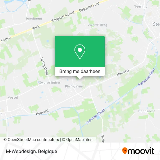 M-Webdesign kaart