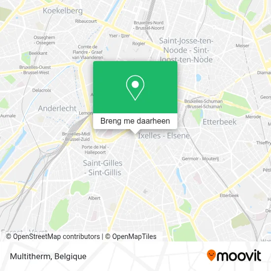 Multitherm kaart