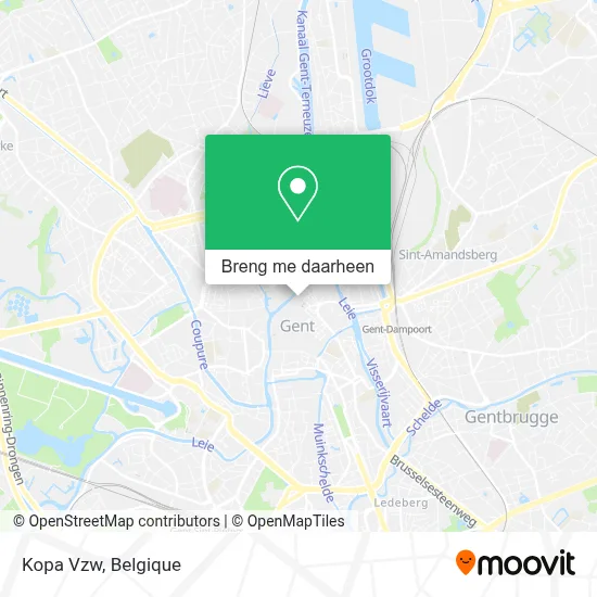 Kopa Vzw kaart