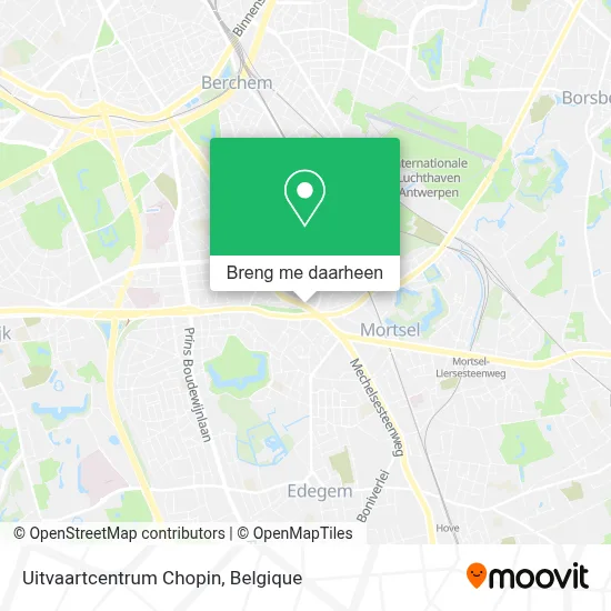 Uitvaartcentrum Chopin kaart