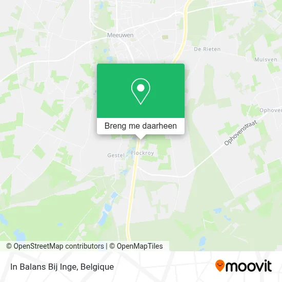 In Balans Bij Inge kaart