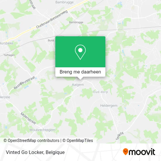 Vinted Go Locker kaart