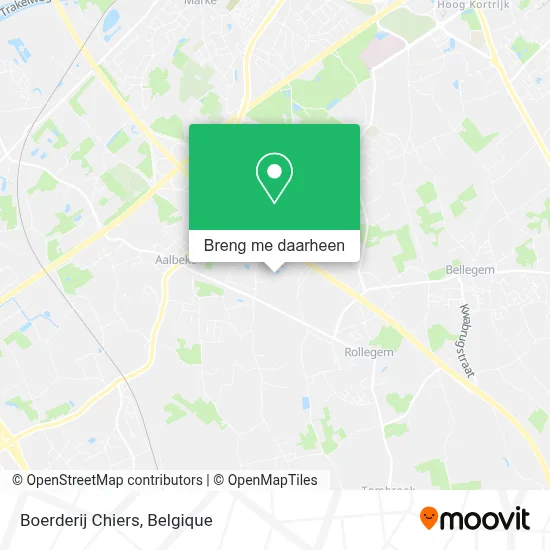Boerderij Chiers kaart