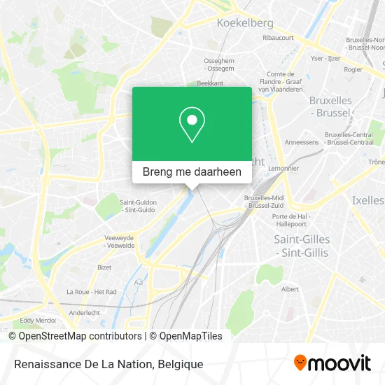 Renaissance De La Nation kaart