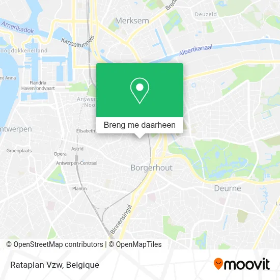 Rataplan Vzw kaart