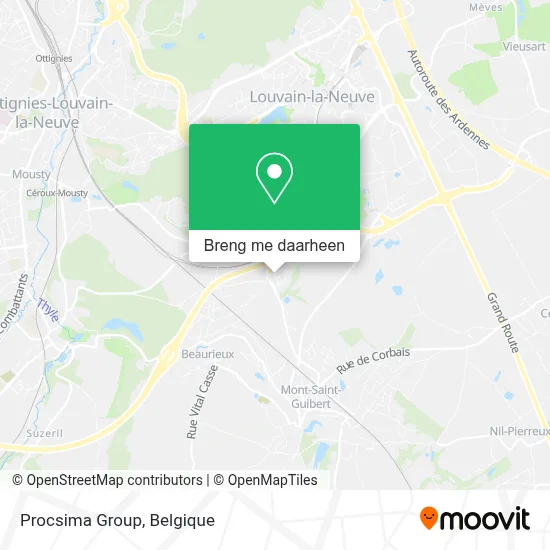 Procsima Group kaart