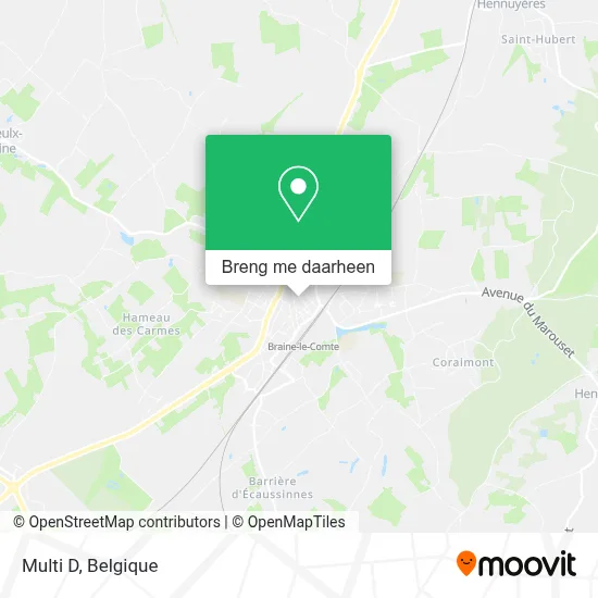 Multi D kaart