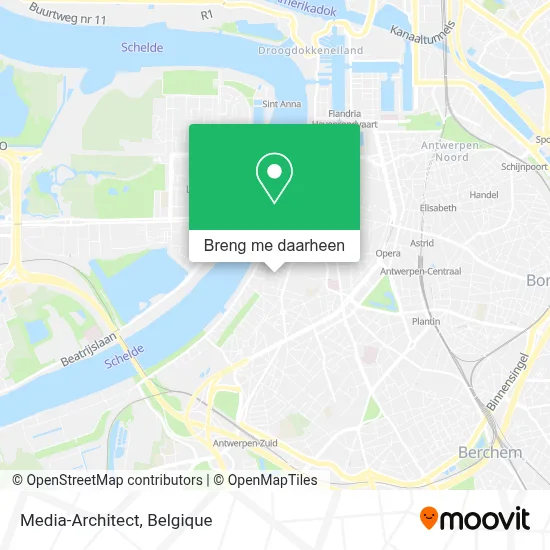Media-Architect kaart