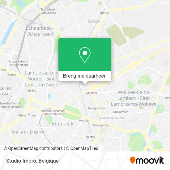 Studio Impro kaart