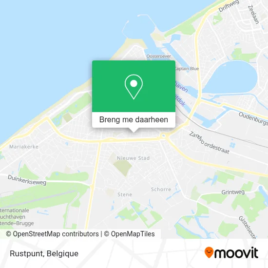 Rustpunt kaart