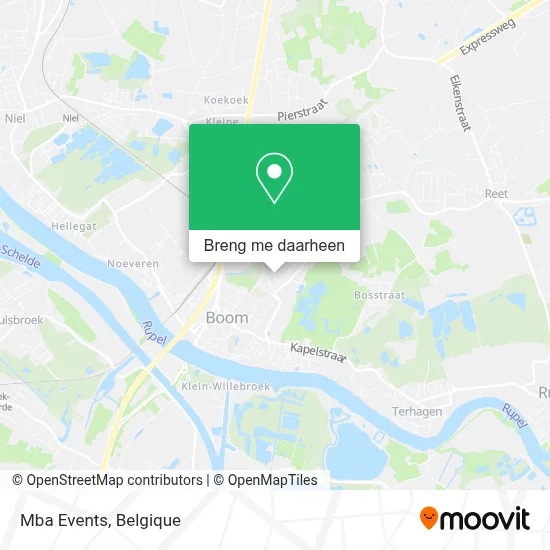 Mba Events kaart