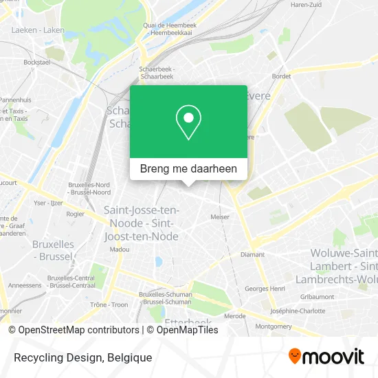 Recycling Design kaart