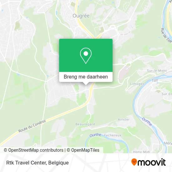 Rtk Travel Center kaart