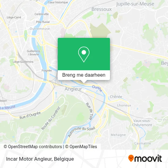 Incar Motor Angleur kaart