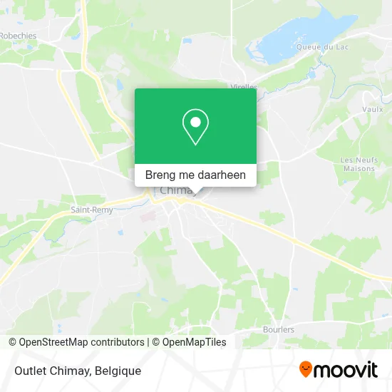 Outlet Chimay kaart