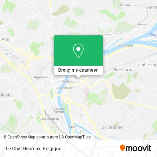 Le Chal'Heureux kaart