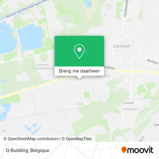 Q-Building kaart