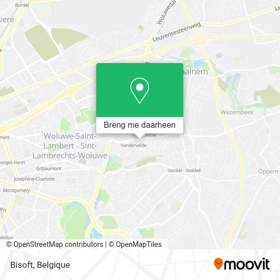 Bisoft kaart