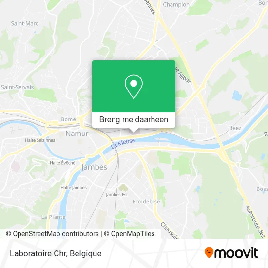 Laboratoire Chr kaart