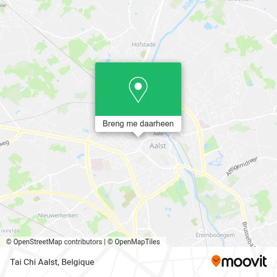 Tai Chi Aalst kaart