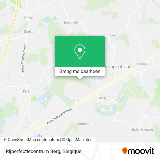 Rijperfectiecentrum Berg kaart