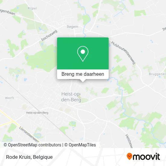 Rode Kruis kaart