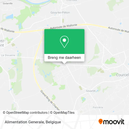 Alimentation Generale kaart