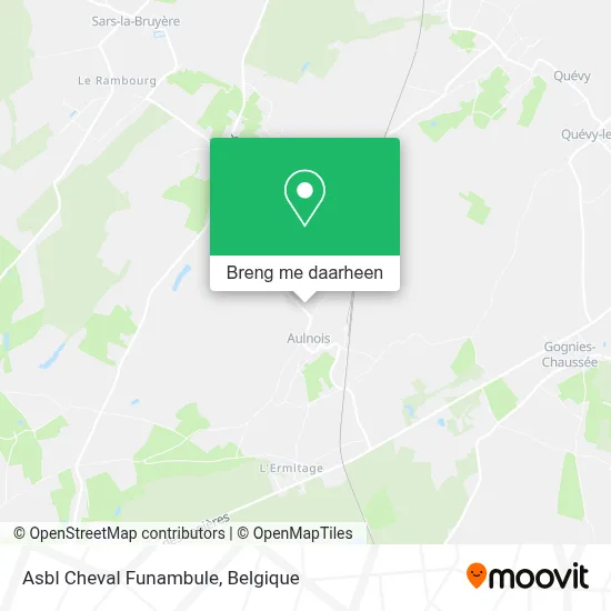 Asbl Cheval Funambule kaart