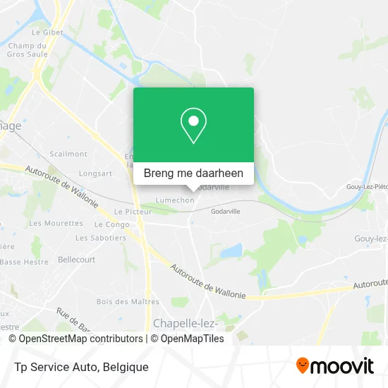 Tp Service Auto kaart